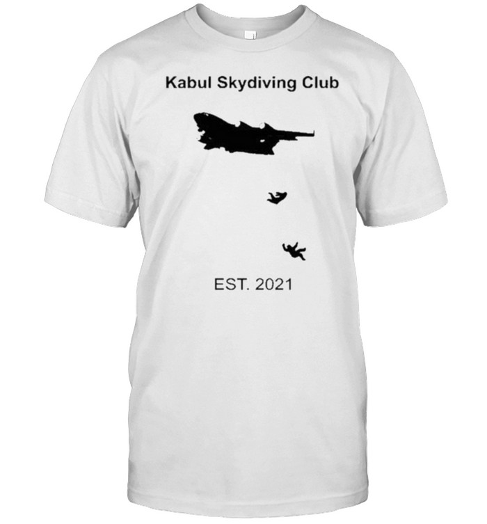 Kabul Skydiving Club Est 2021 – Afghanistan Airport T-Shirt