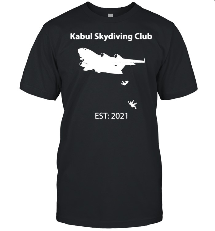 Kabul Skydiving club shirt