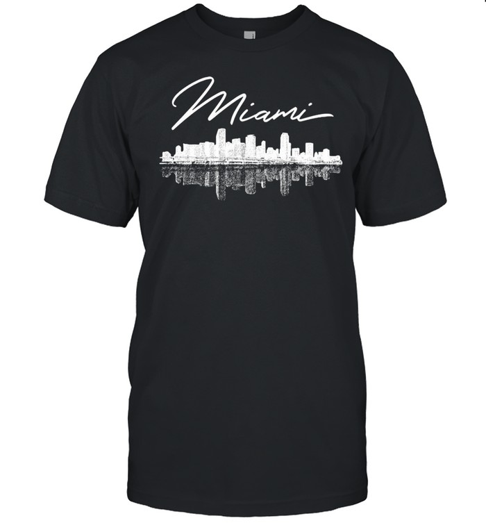 Miami Skyline Hooded T-shirt