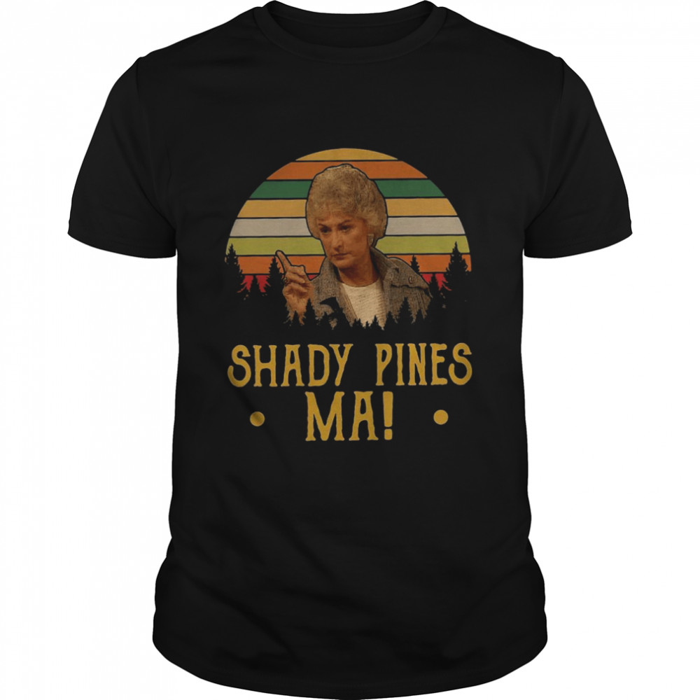 Shady Pines Ma 2021 Vintage T-shirt