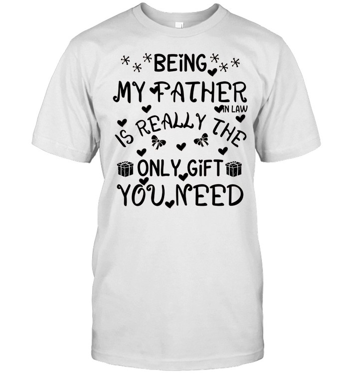 Christmas Being My Father In Law Christmas Family Pajamas shirt