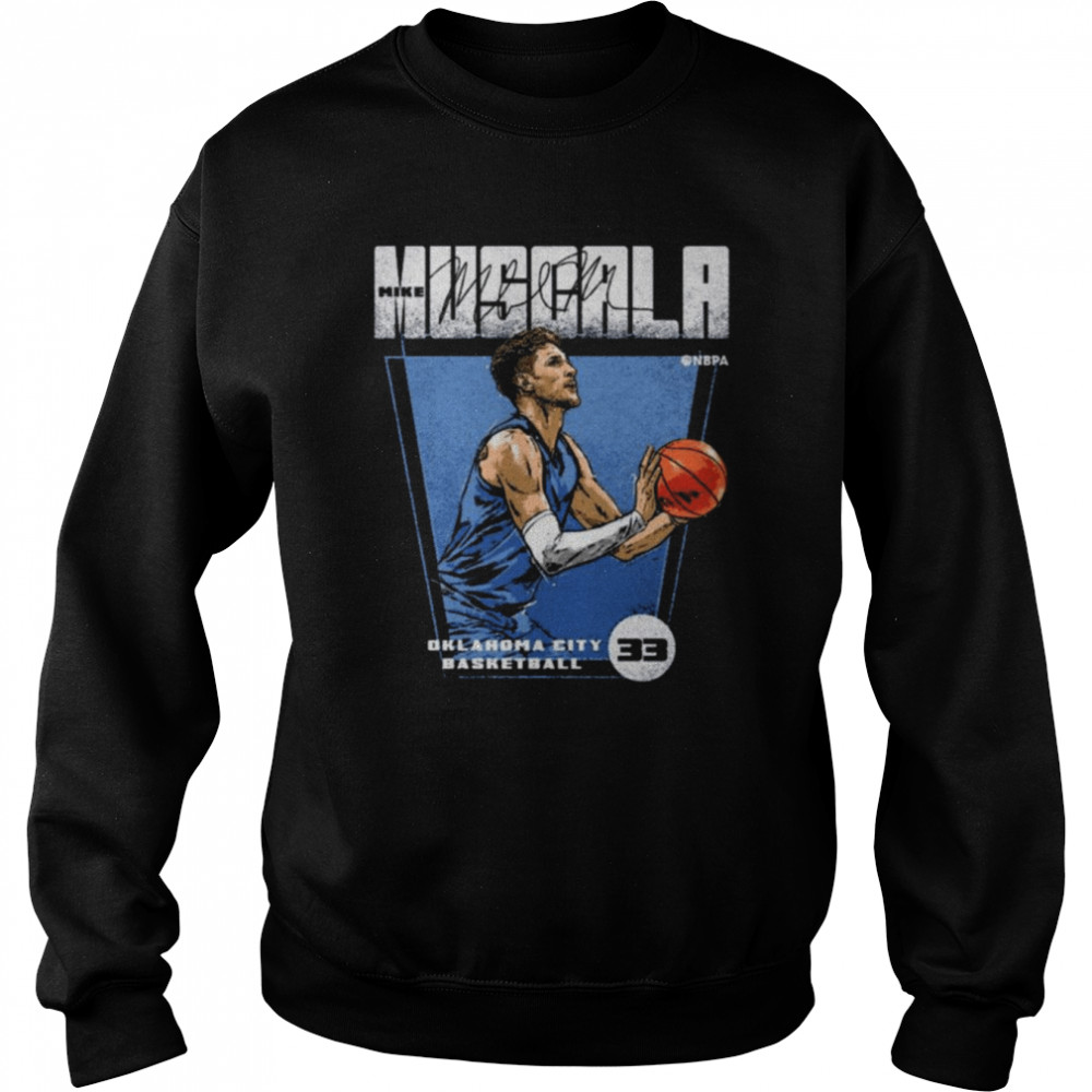 Mike Muscala Oklahoma City Thunder Basketball Premiere signature shirt Unisex Sweatshirt