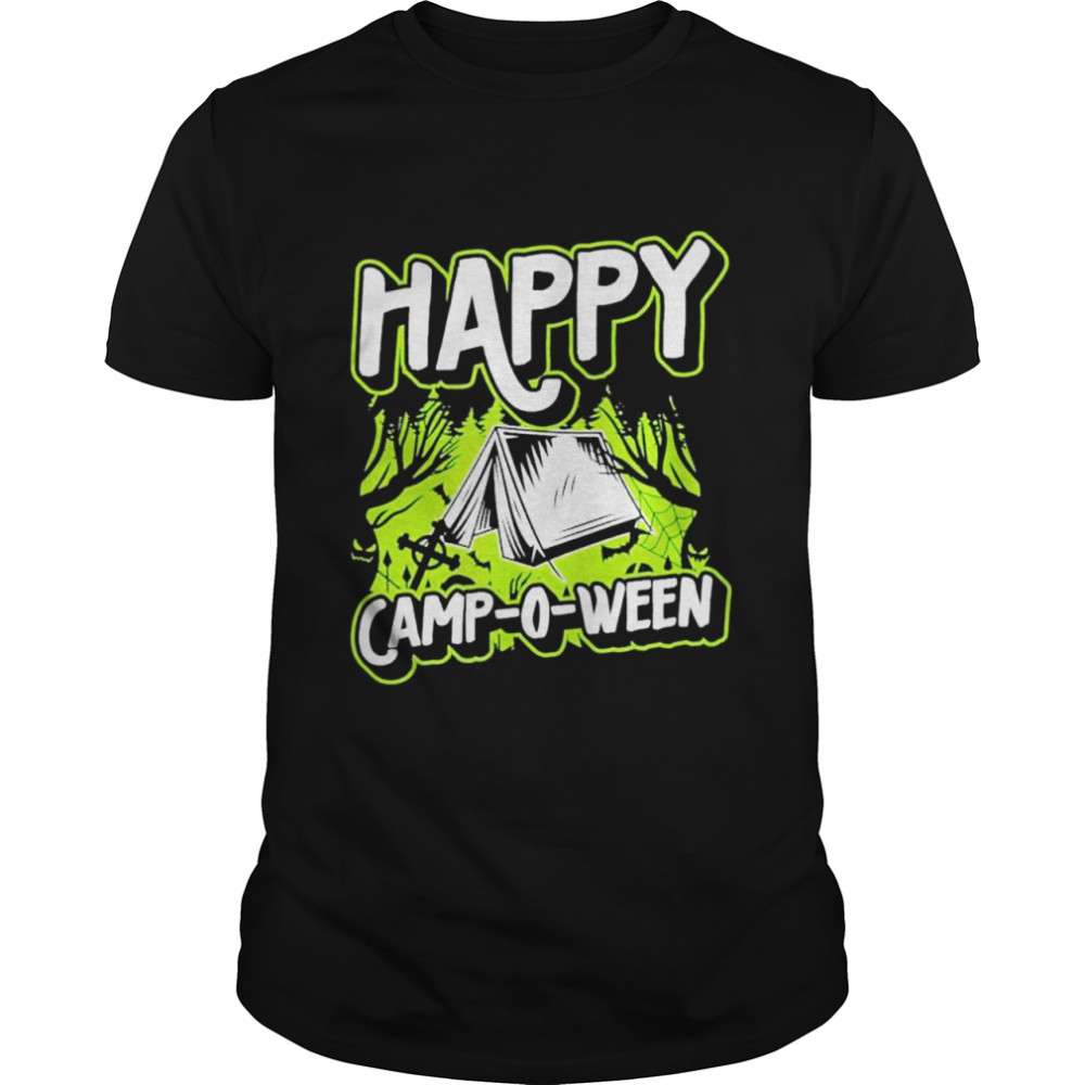 Camp O Ween Fall Halloween Camping shirt