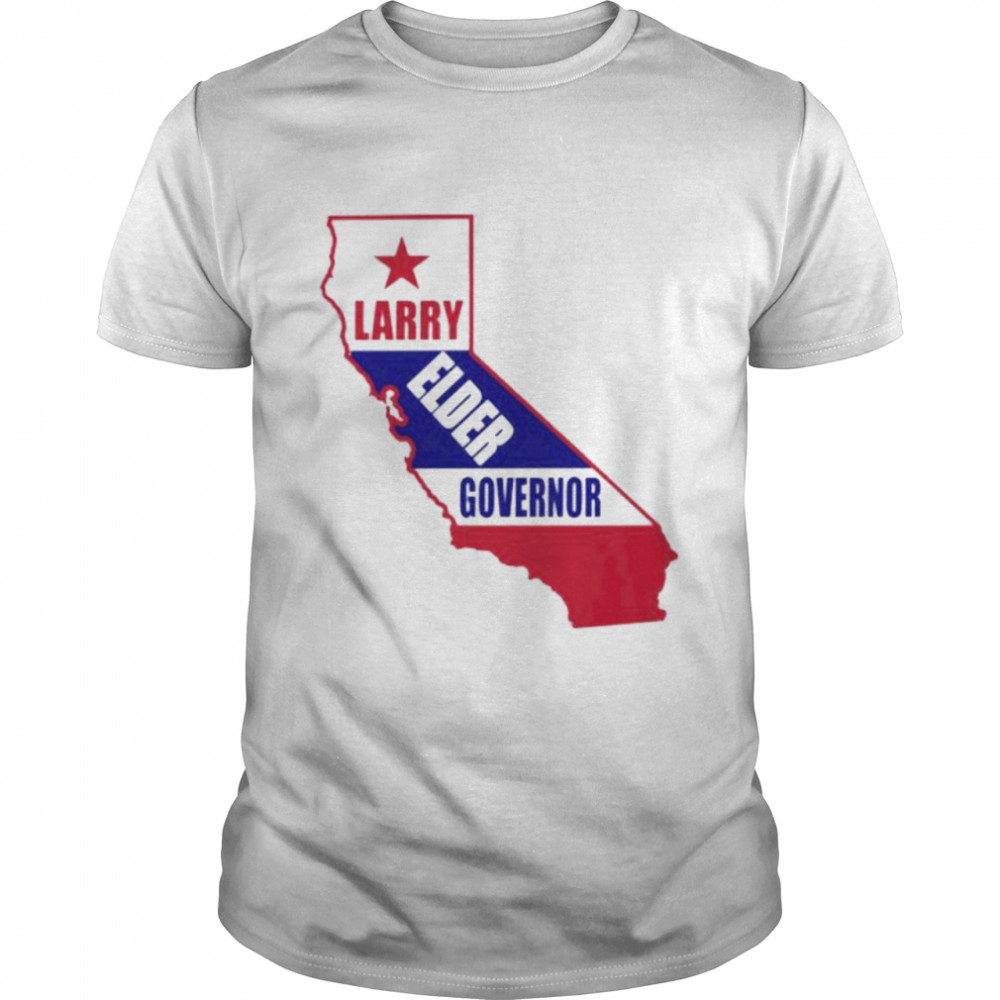 California Larry Elder governor shirt