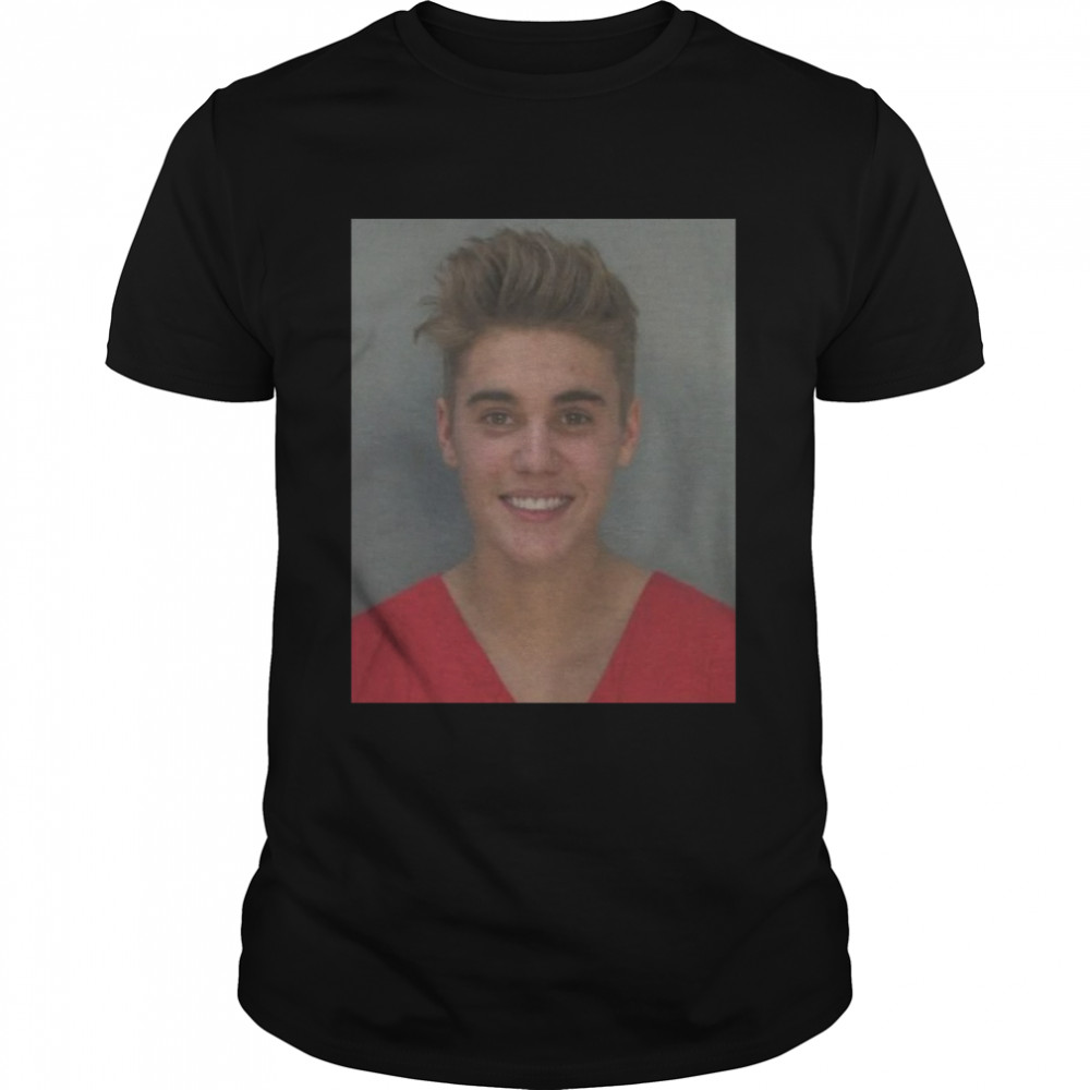 Justin Bieber Mugshot shirt