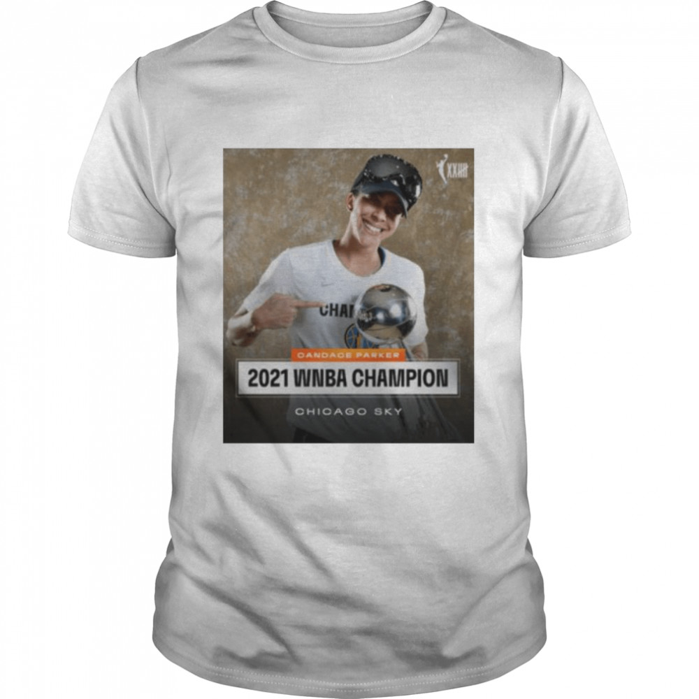 Candace Parker 2021 Wnba Chicago Sky Champion shirt