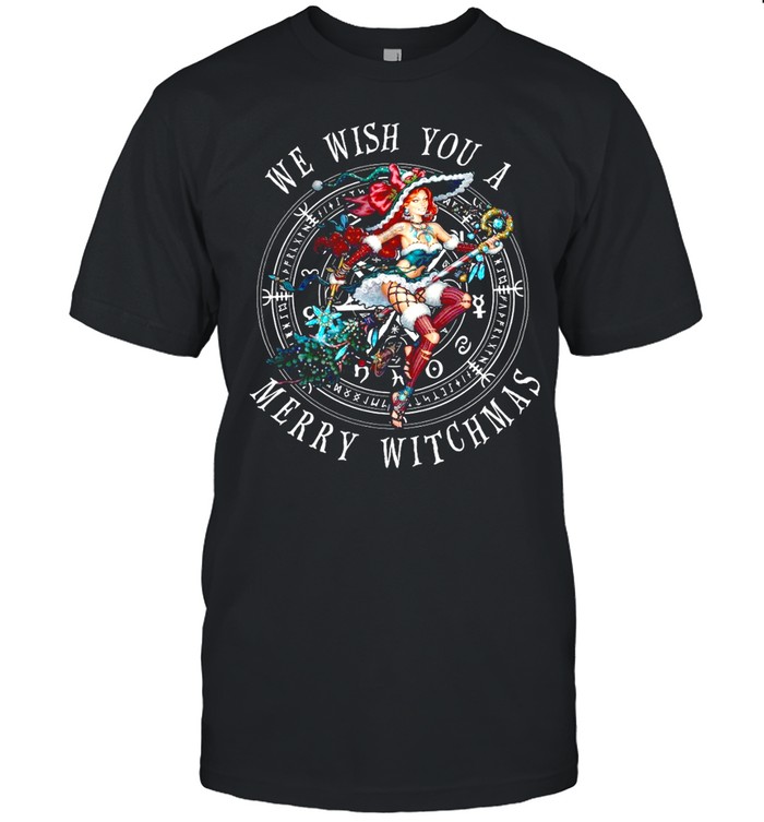 We Wish You A Merry Witchmas Christmas T-shirt