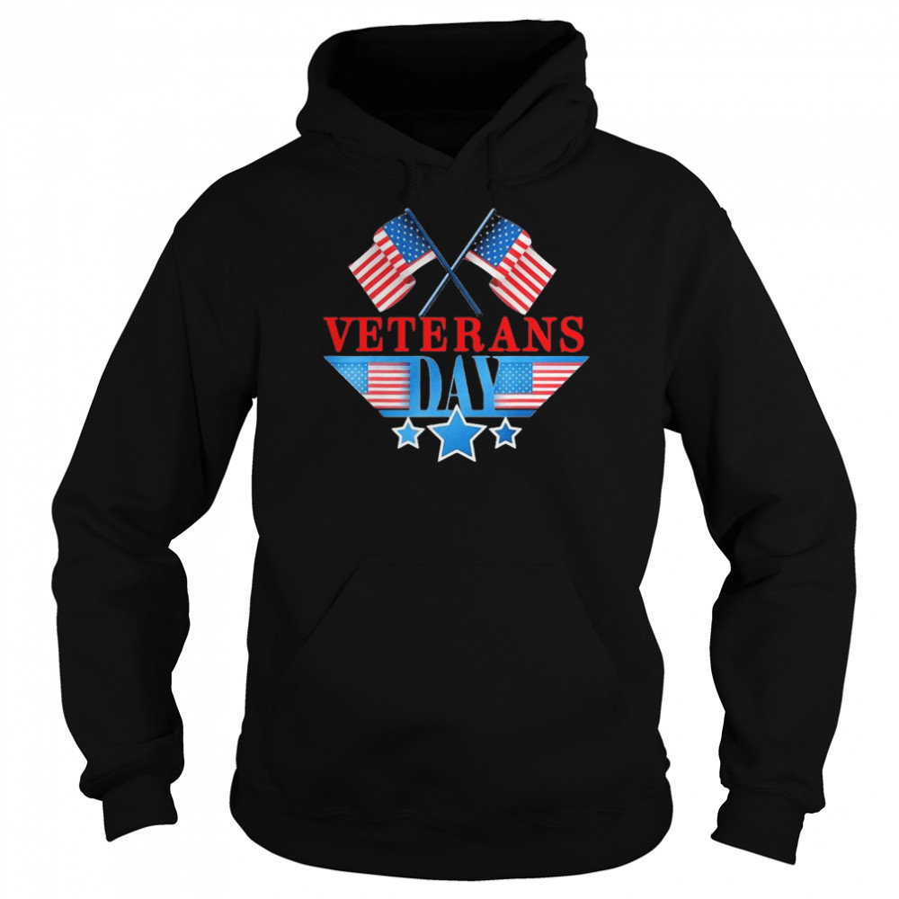 Veterans Day Thank You Veterans T-shirt Unisex Hoodie