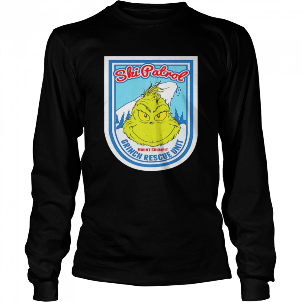 The Grinch Ski Patrol Mount Crumpit Grinch Rescue Unit Shirt - Trend T 