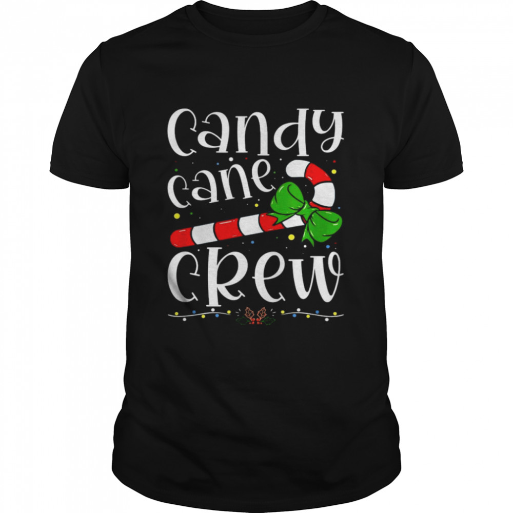 Candy Cane Crew Christmas Candy Lover X-mas shirt