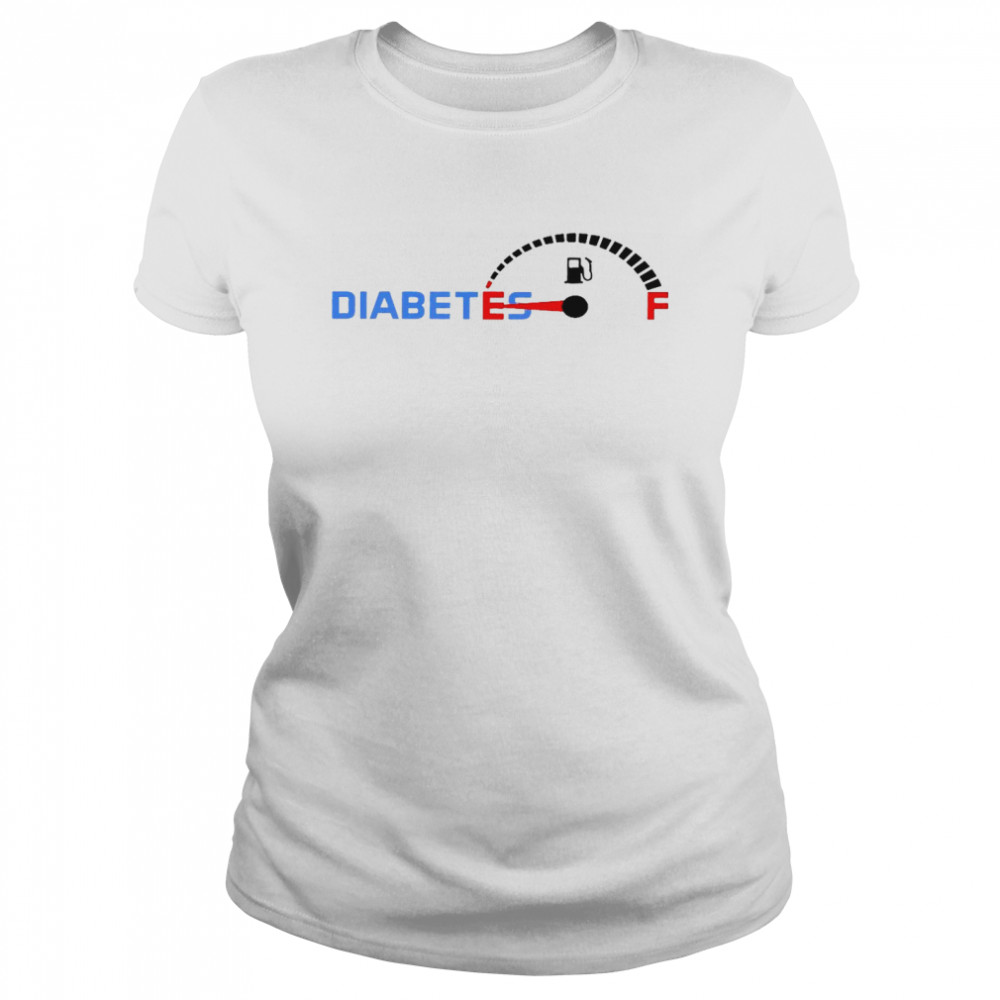 Diabetes f shirt Classic Women's T-shirt