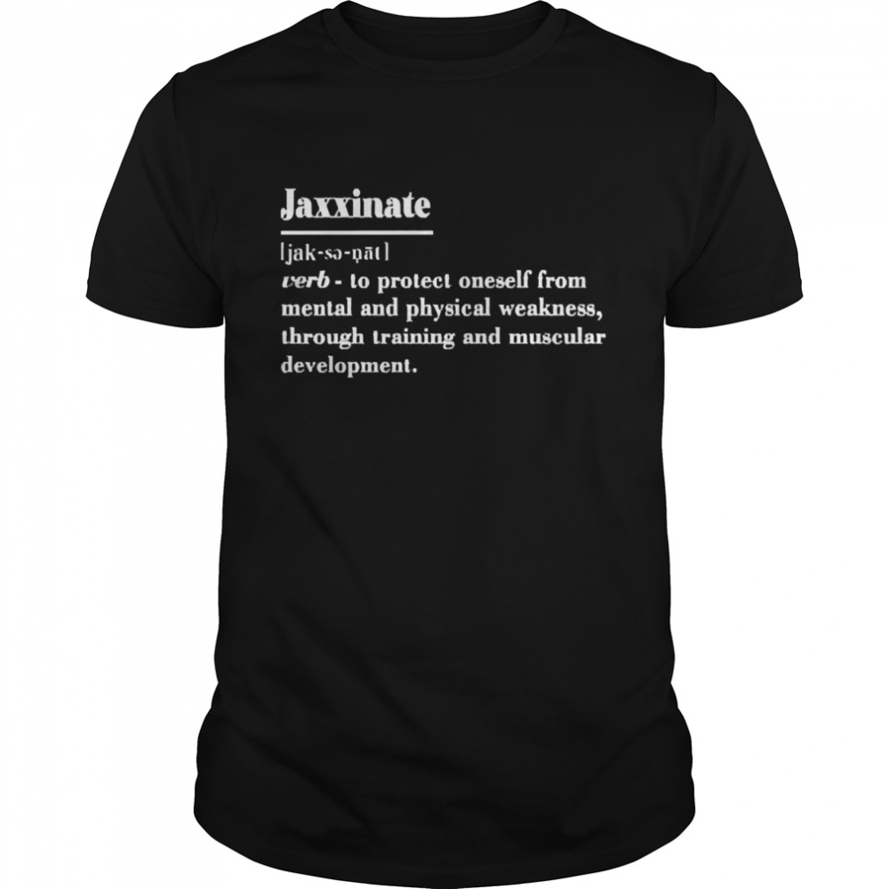 Zuby Music Team Zuby Merch Jaxxinated Definition Shirt
