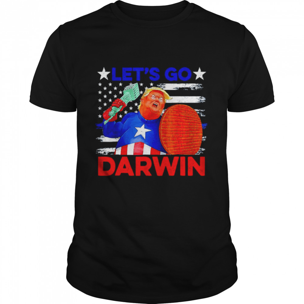 captain Trump let’s go Darwin shirt