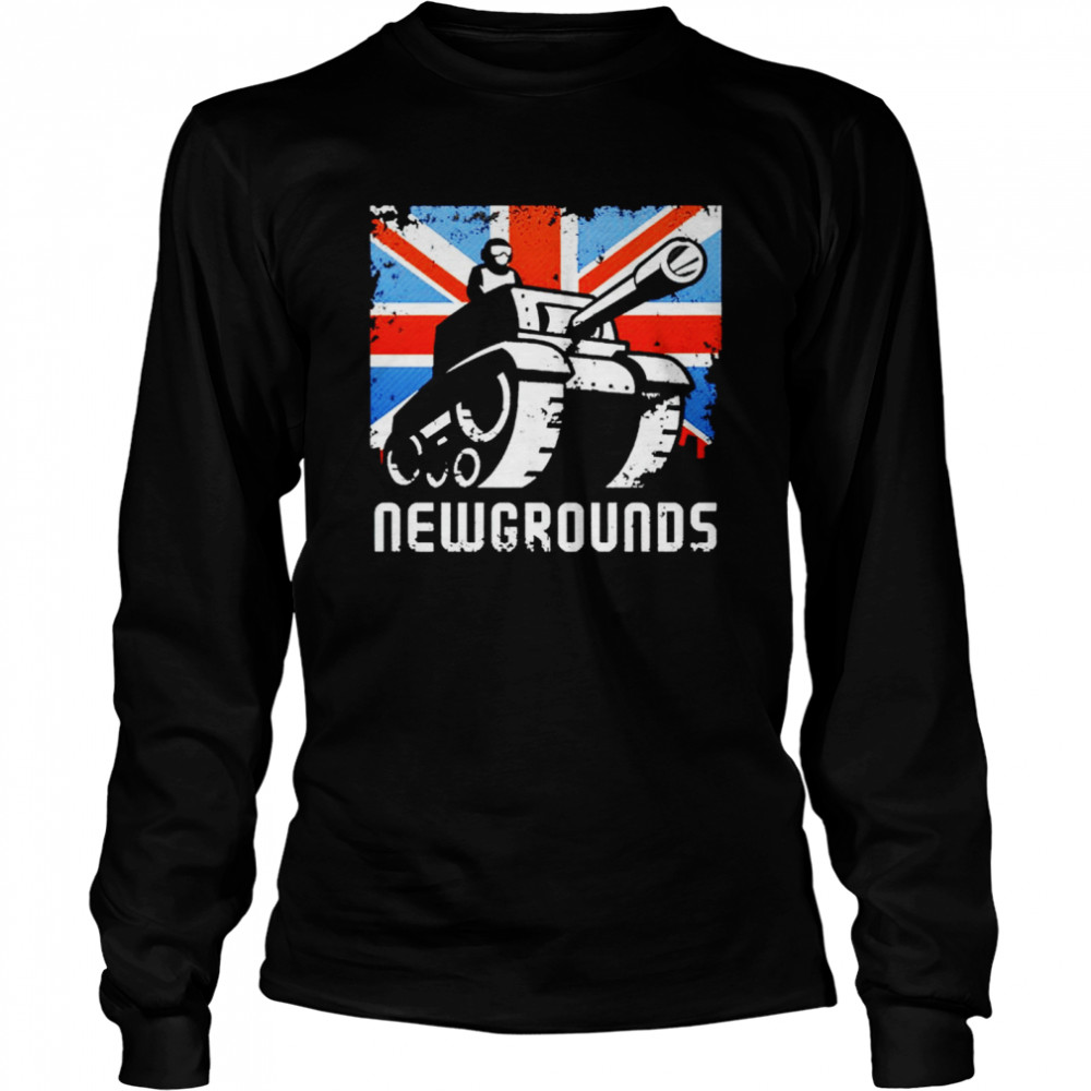 Newgrounds UK shirt Long Sleeved T-shirt