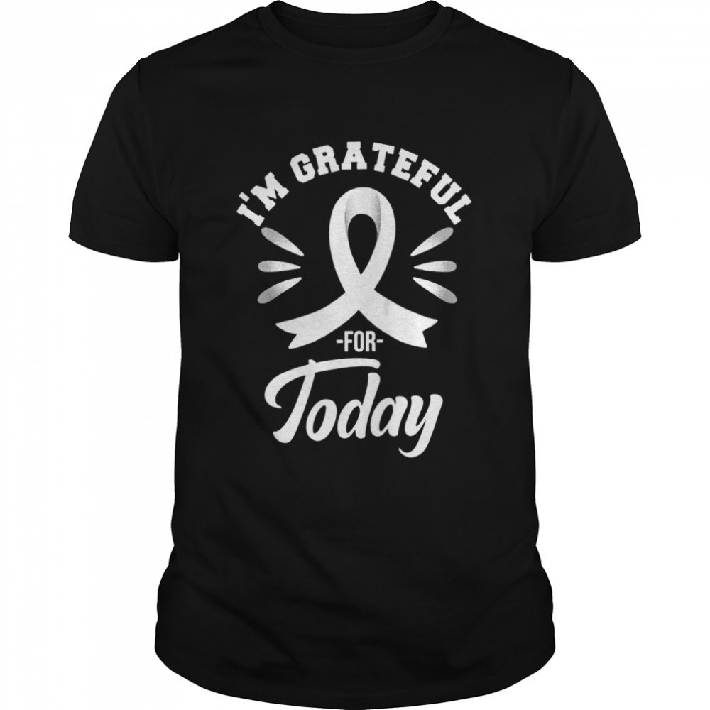 Cancer Motivation Positive Ribbon Shirt