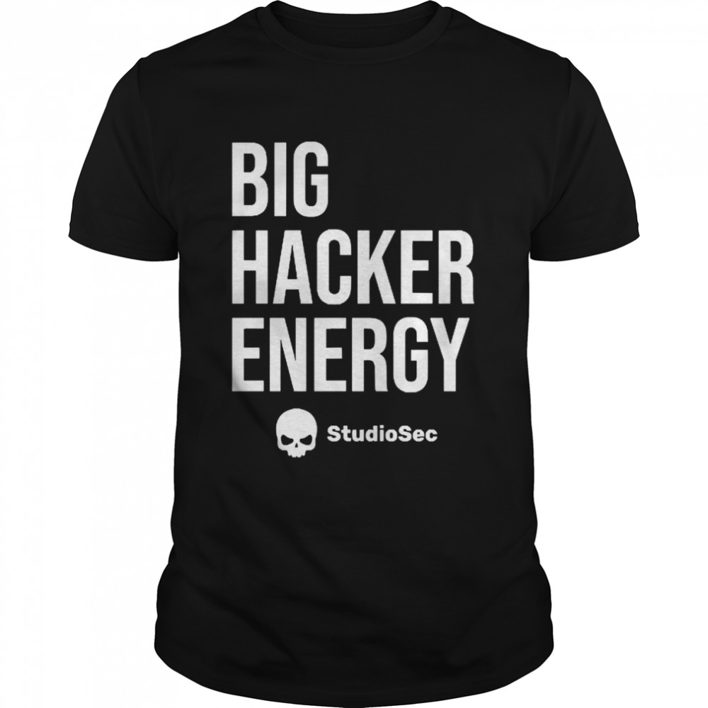 Davin Jackson Big Hacker Energy Studiosec Shirt