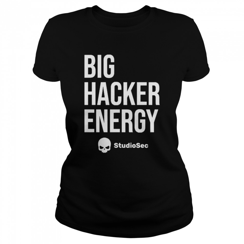 Davin Jackson Big Hacker Energy Studiosec  Classic Women's T-shirt