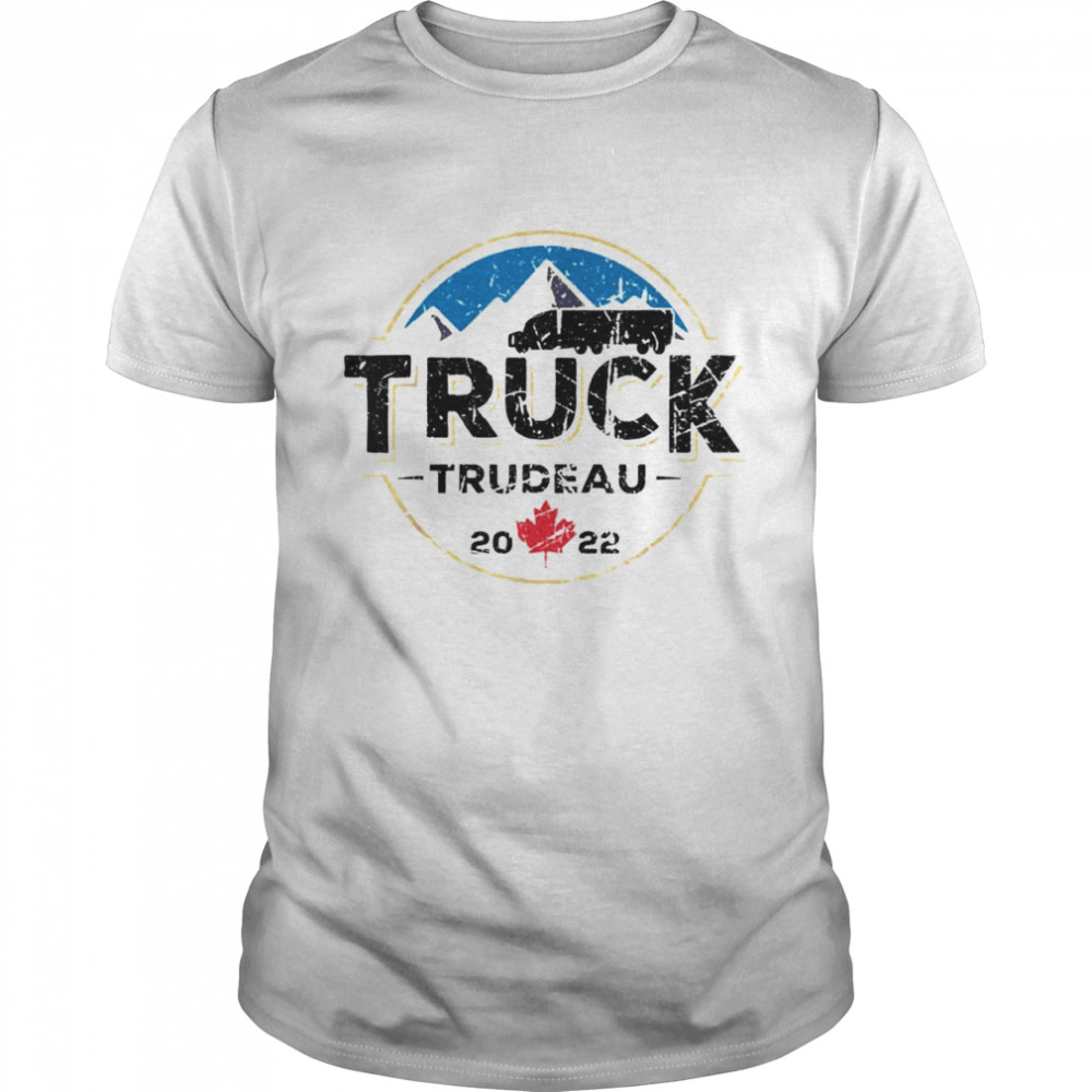 Canada Freedom Convoy 2022 Truck Trudeau shirt