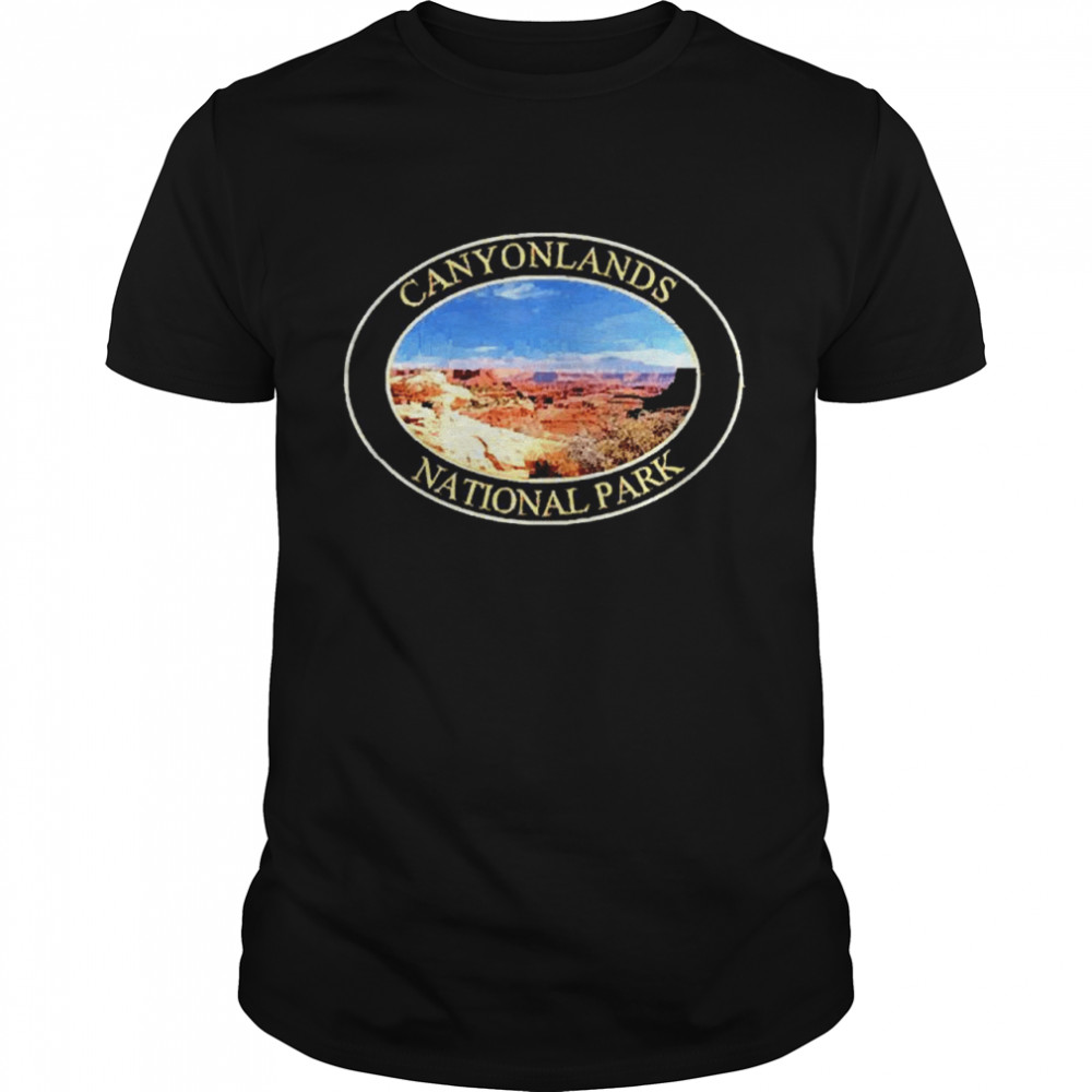 Canyonlands National Park in Moab Utah logo shirt