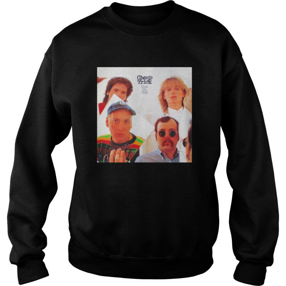 Cheap Trick One On One Album Cover  Unisex Sweatshirt