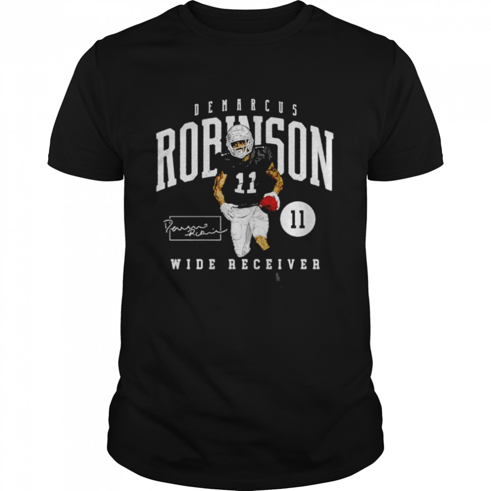 Demarcus Robinson Las Vegas Raiders Arch signature shirt