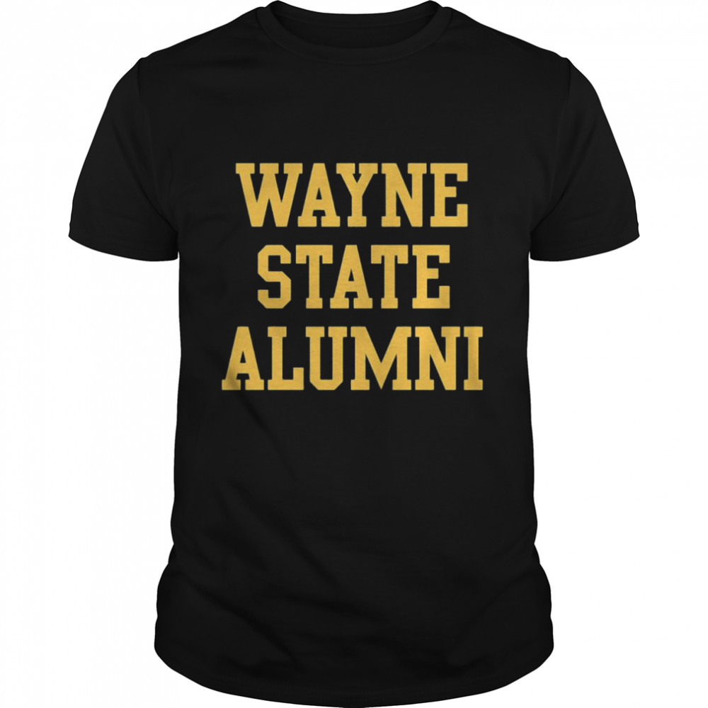 Wayne State University Warriors Alumni Shirt