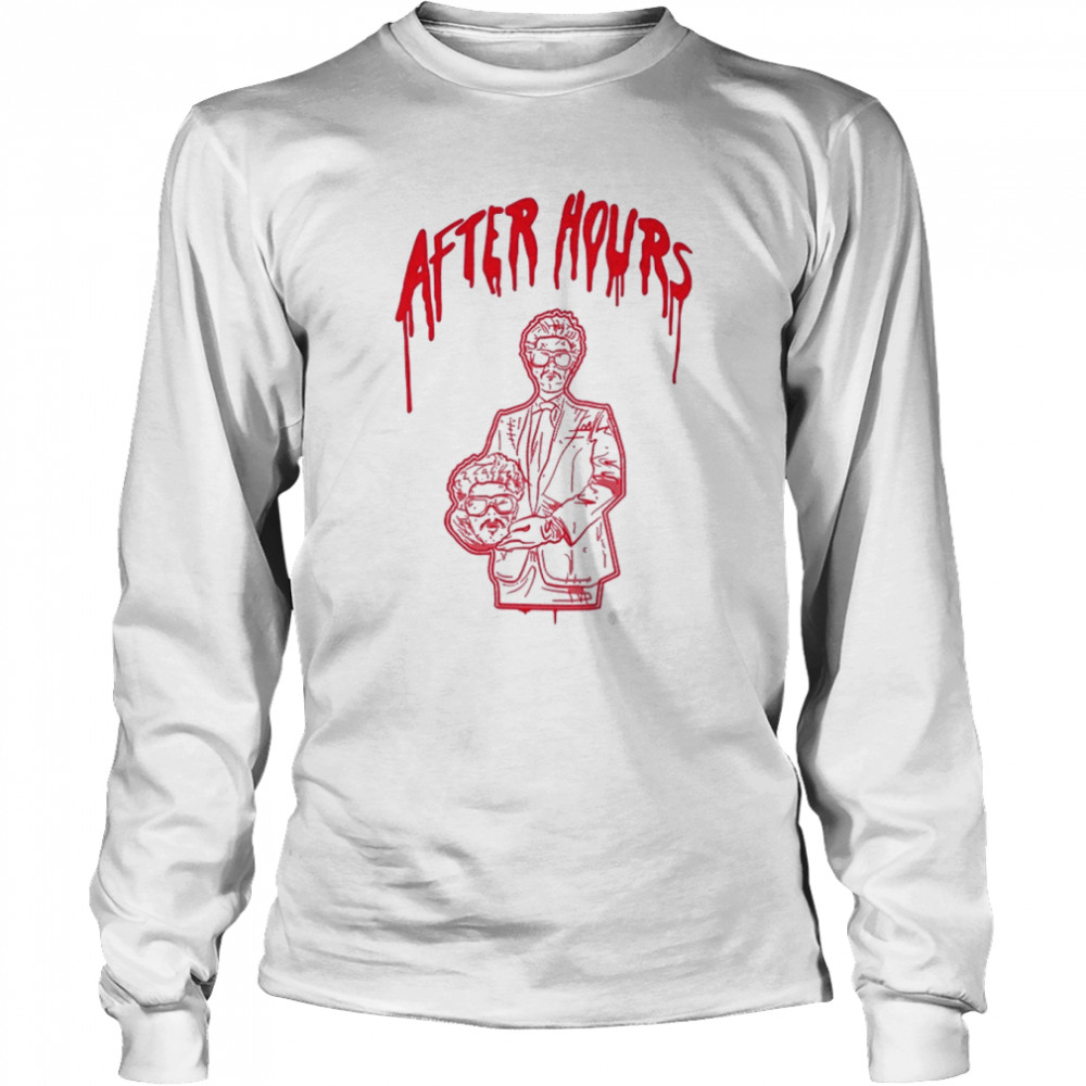 The Weeknd After Hours Weeknd Graphic After Hours The Weekend shirt Long Sleeved T-shirt