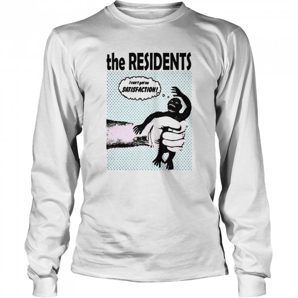 The Residents Satisfaction Retro Punk shirt Long Sleeved T-shirt