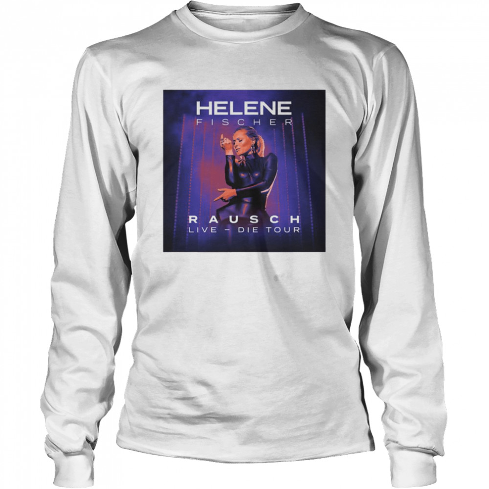 Helene Fischer Live Die Tour Retro shirt Long Sleeved T-shirt