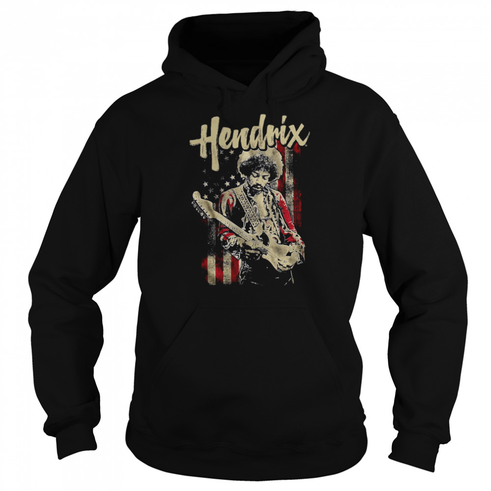 Hendrix Music Portrait Frank Zebra shirt Unisex Hoodie