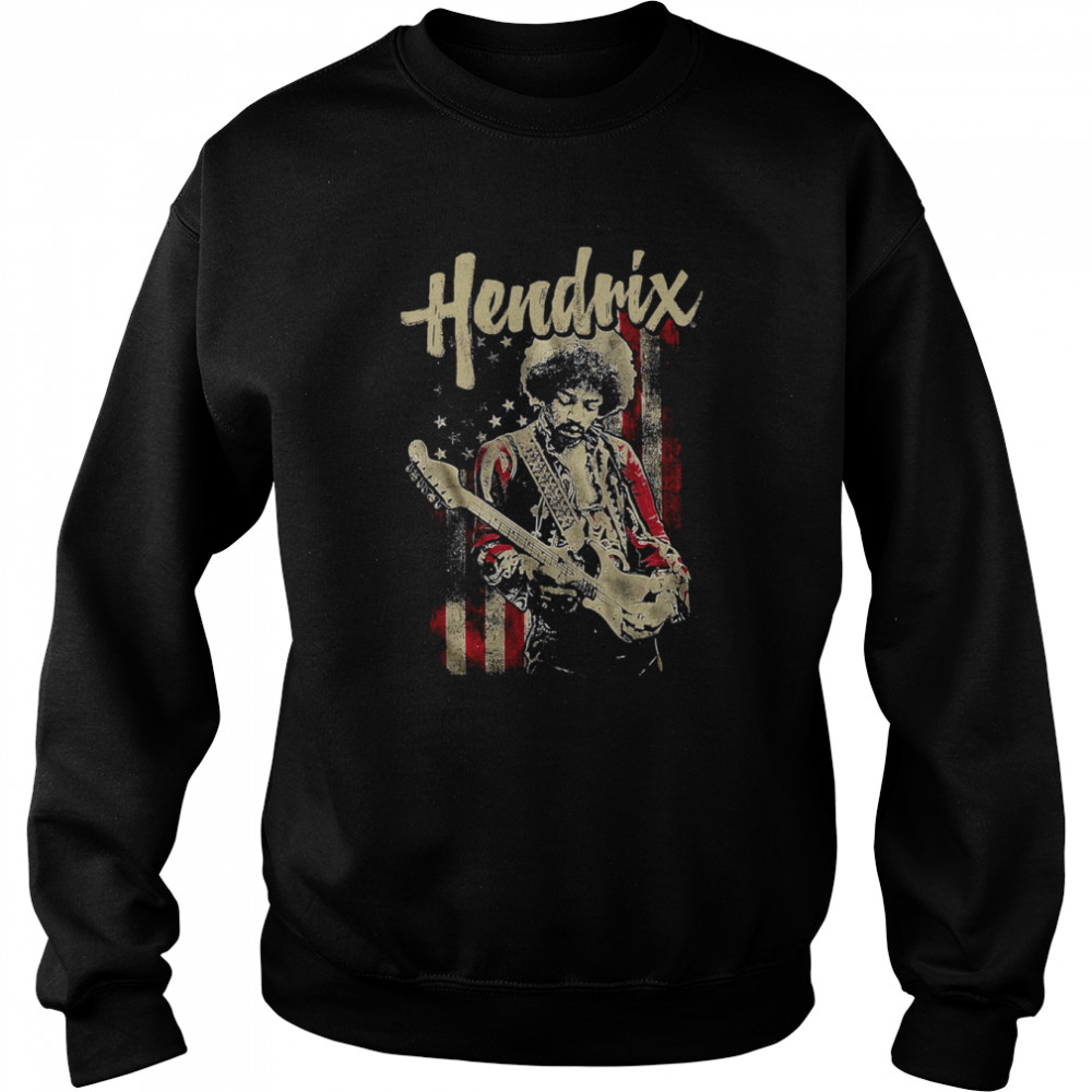 Hendrix Music Portrait Frank Zebra shirt Unisex Sweatshirt