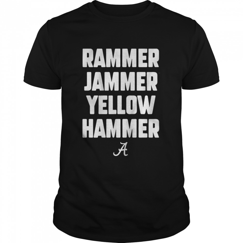 Alabama Football Rammer Jammer Yellow Hammer Shirt