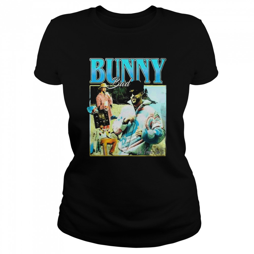 Bad bunny vintage 2022 shirt Classic Women's T-shirt