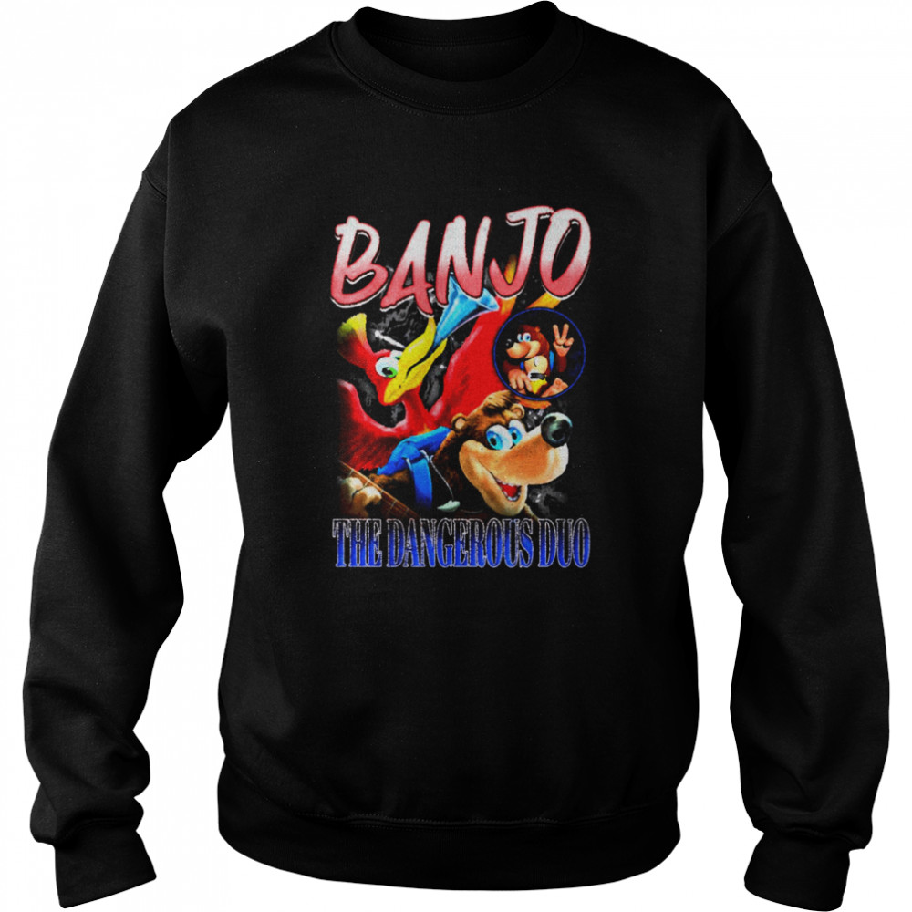 Banjo The Dangerous Duo Smash Bros Vintage shirt Unisex Sweatshirt