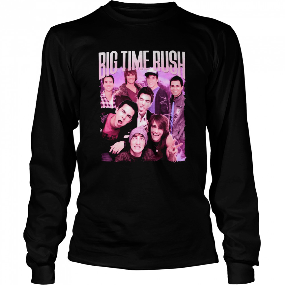 Big Time Rush Retro Big Time Rush Forever Tour 2022  shirt Long Sleeved T-shirt