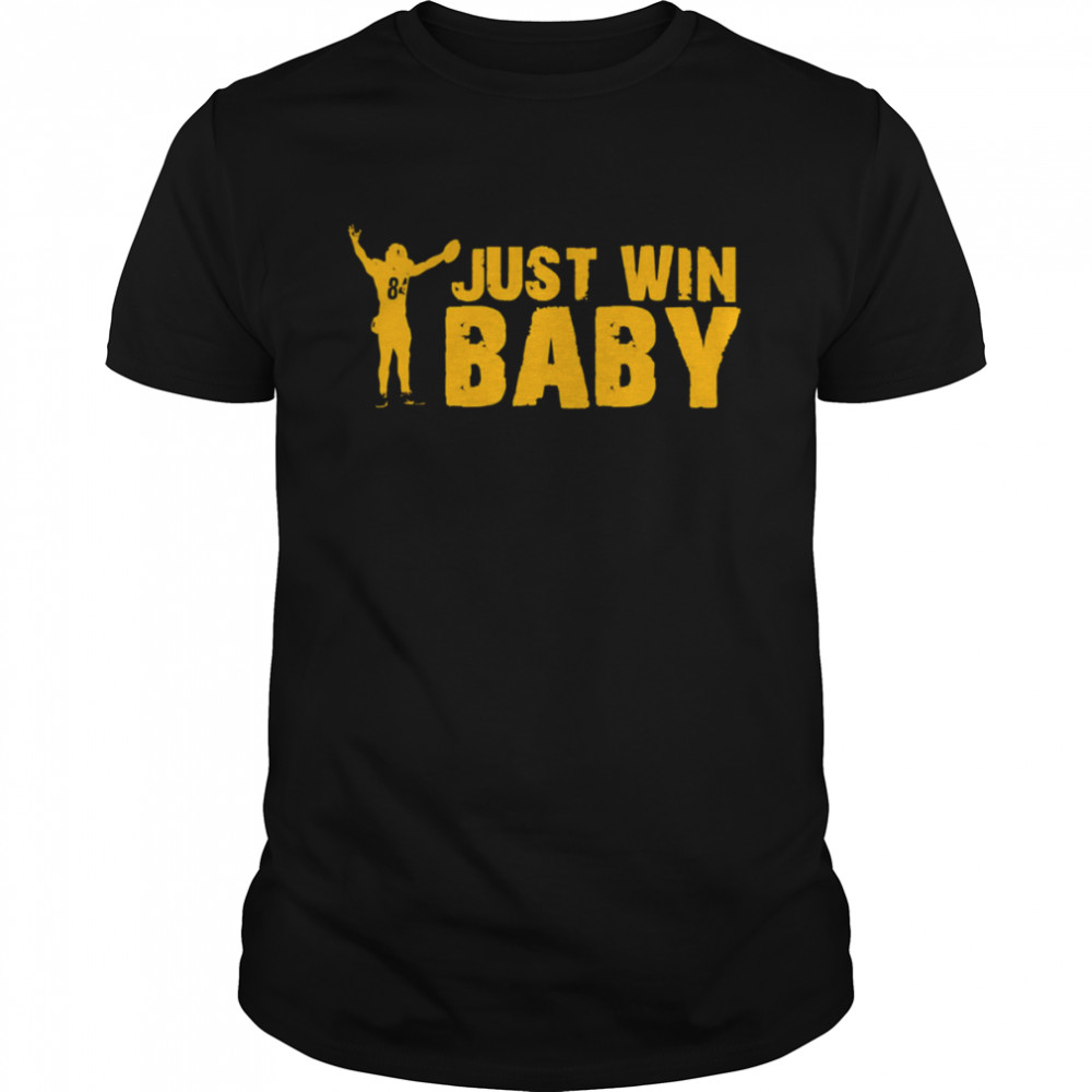 Just Win Baby Football NFL Antonio Brown Yellow shirt