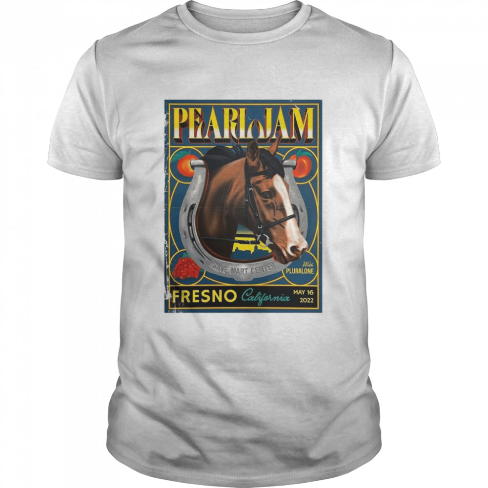 Ian Williams Pearl Jam Fresno Poster Artist Edition 2022 shirt