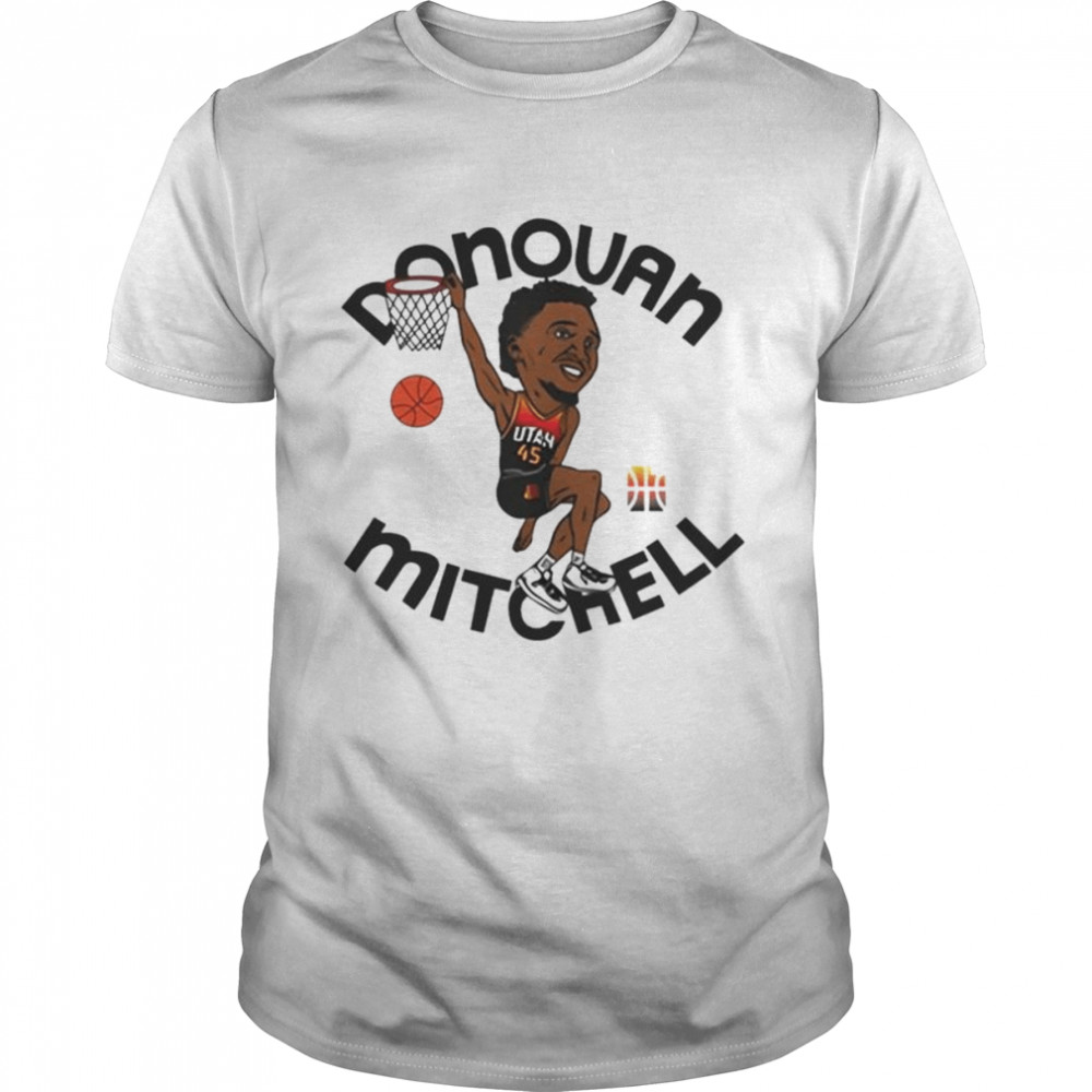 Donovan Mitchell city shirt