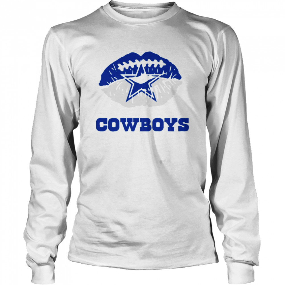 Dallas Cowboys Lip Dallas Cowboys T- Long Sleeved T-shirt