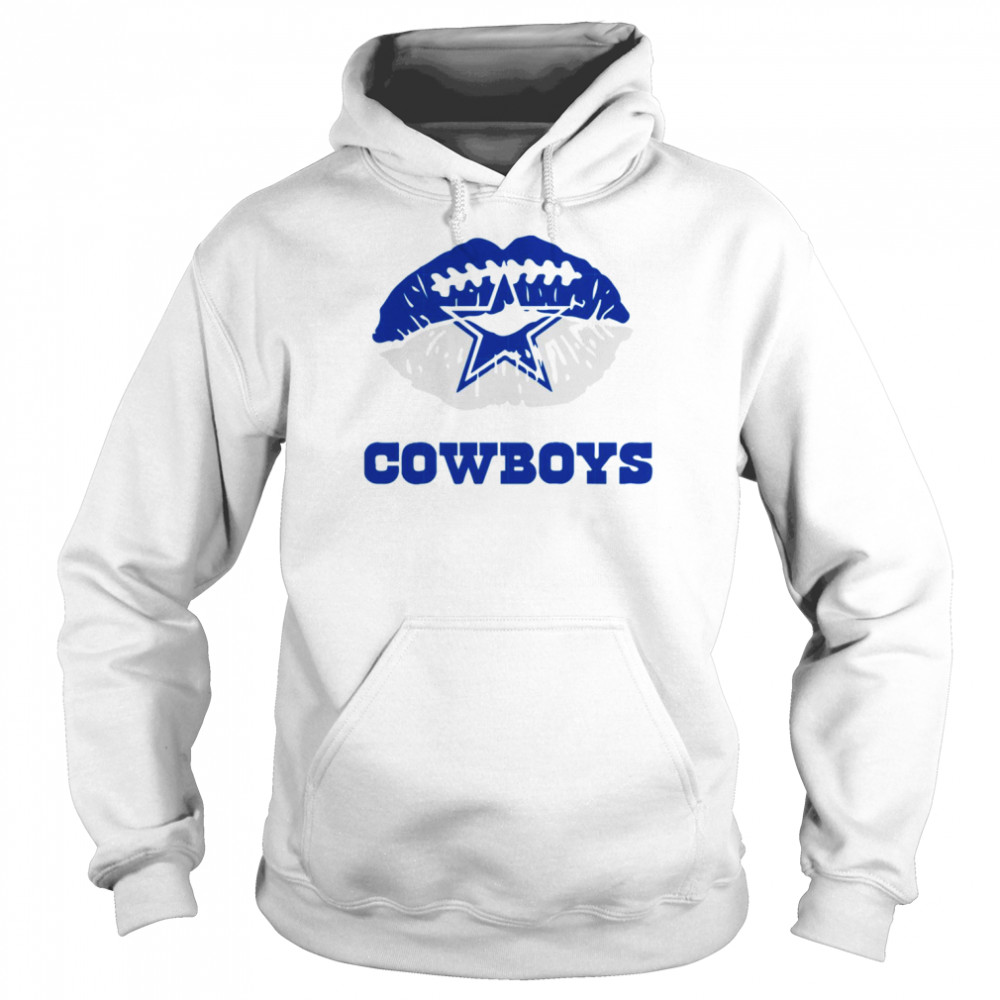 Dallas Cowboys Lip Dallas Cowboys T- Unisex Hoodie