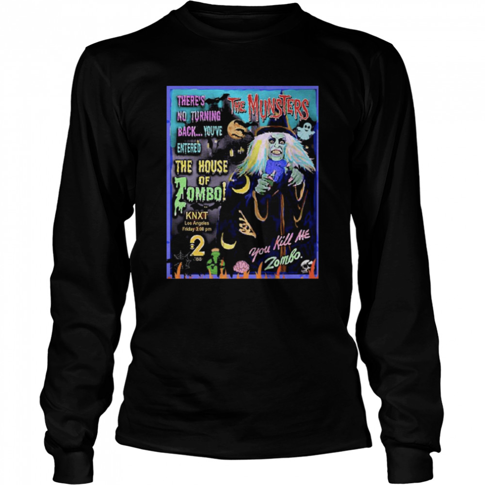 All Characters The Munsters Zombo shirt Long Sleeved T-shirt
