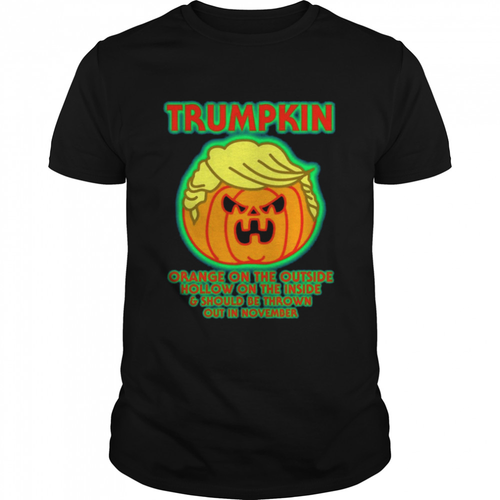 Donald Trump Pumpkin Political shirt