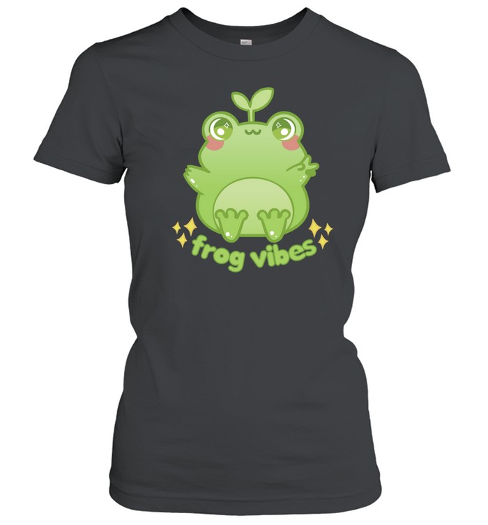 Froggy Crossing  Frog Vibes Youth T  Classic Women's T-shirt