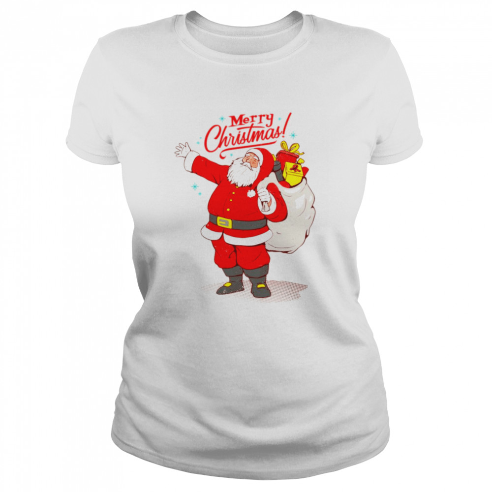 Big Bag Of Gifts Christmas Santa Candy shirt Classic Women's T-shirt