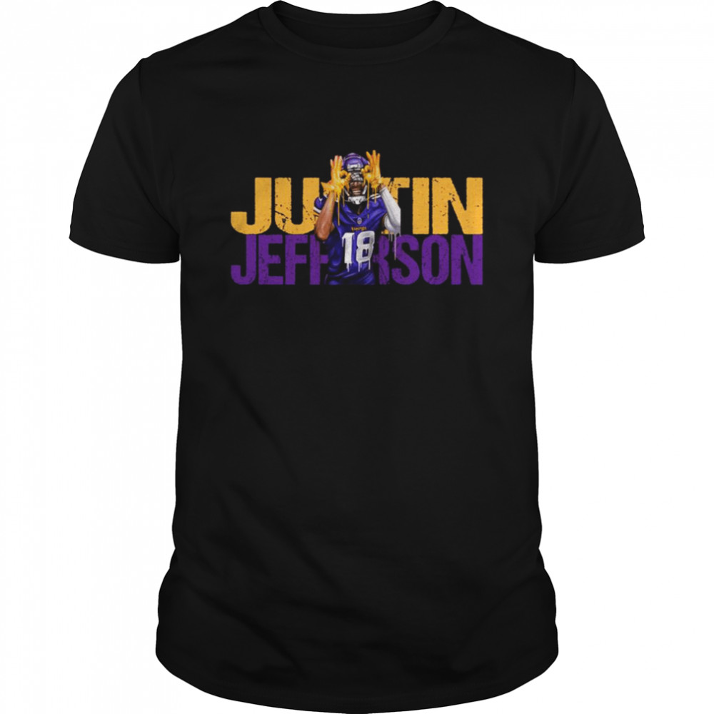 Justin Jefferson The Griddy Blue Grlddy Minnesota Vikings shirt