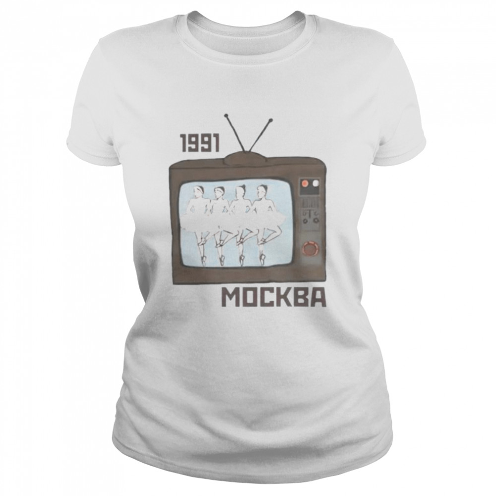 1991 mockba moscow 91 ballet shirt Classic Women's T-shirt
