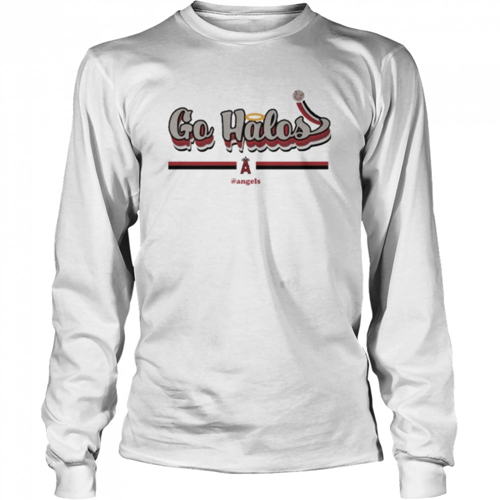 Go Halo Los Angeles Angels T- Long Sleeved T-shirt