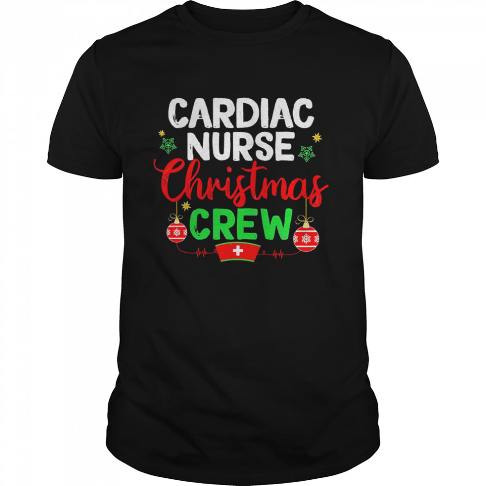 Cardiac Nurse Christmas Crew Cardiac Classic Nurse Christmas T-Shirt