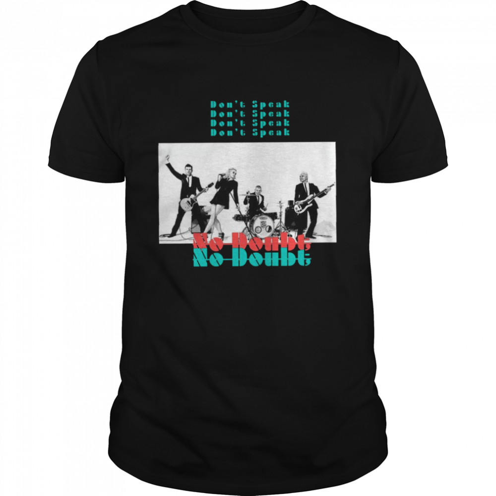 Don’t Speak Album Rock Band No Doubt Tour 2020 shirt