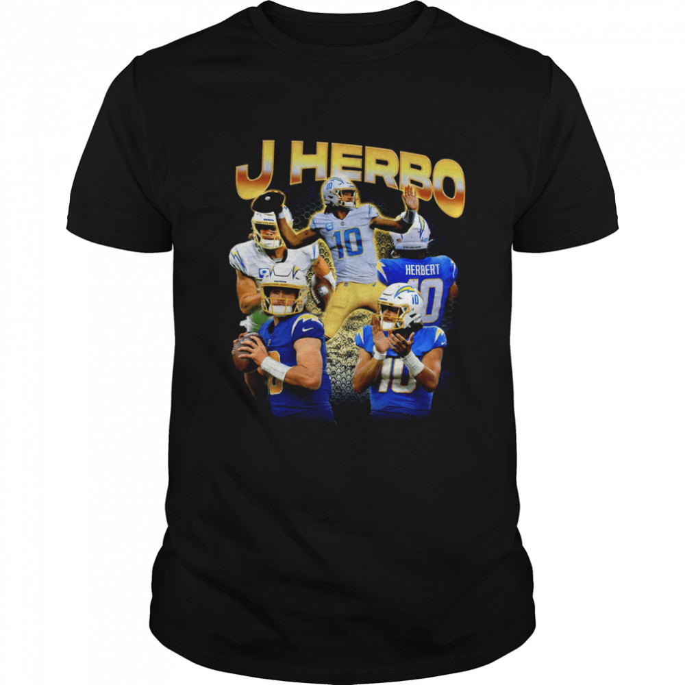Justin Herbert 90s Inspired Vintage Football shirt